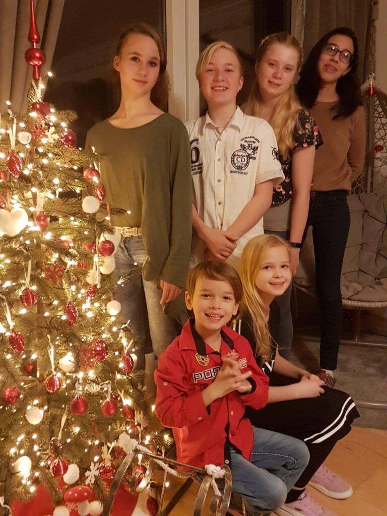 Gastfamilie Weihnachten